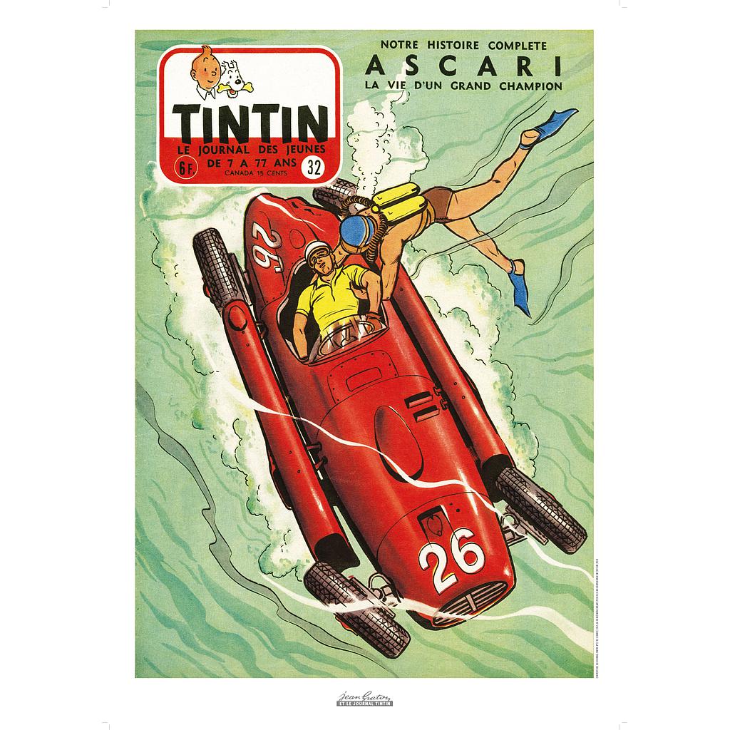 Jean Graton – Couverture Tintin 1955 n°32