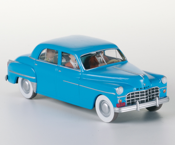 Voiture Tintin 1/43è #030 - La Dodge Coronet "Objectif lune" (1949)