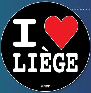 I Love Liège Magnet