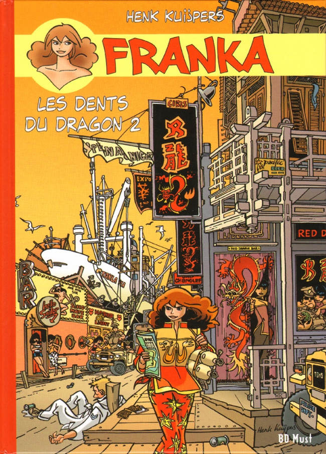 Franka T08 - Les dents du dragon T2 (dos rouge)