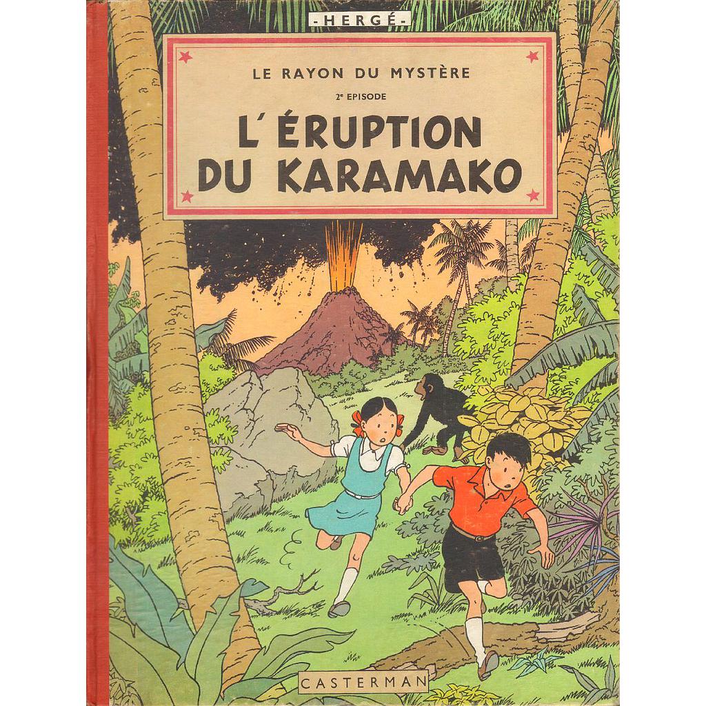 Jo, Zette et Jocko - Rééd. T04 - L'éruption du Karamako (B27 1960)