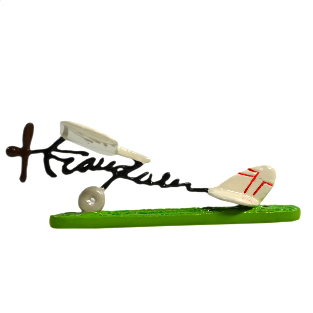 Figurine métal - Les signatures de Franquin - Le petit avion (Pixi)