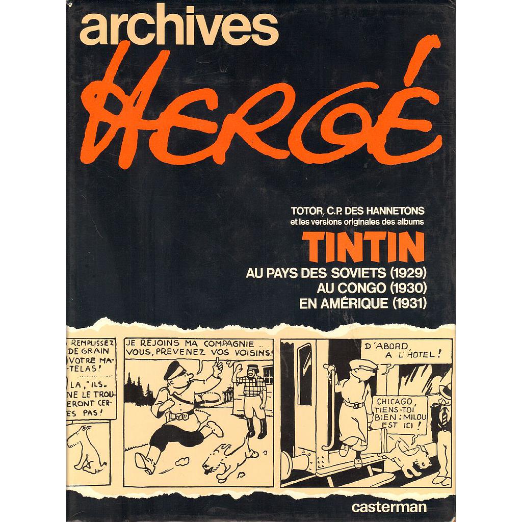 Tintin - Archives Hergé T01 - T01àT03