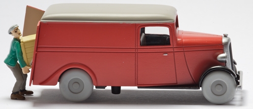 Voiture Tintin 1/43è #065 – La camionette des kidnappeurs "Le Secret de la Licorne" (1946)