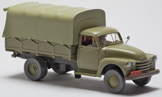Voiture Tintin 1/43è #062 – Le camion Chevrolet 6400 d'Alcazar "Tintin et les Picaros" (1976)