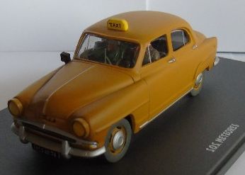 Voiture Blake & Mortimer 1/43 #015 -  Le taxi Simca Aronde 1956 - T08 S.O.S. Météores