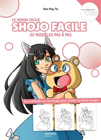 SHOJO FACILE - 22 MODELES PAS A PAS