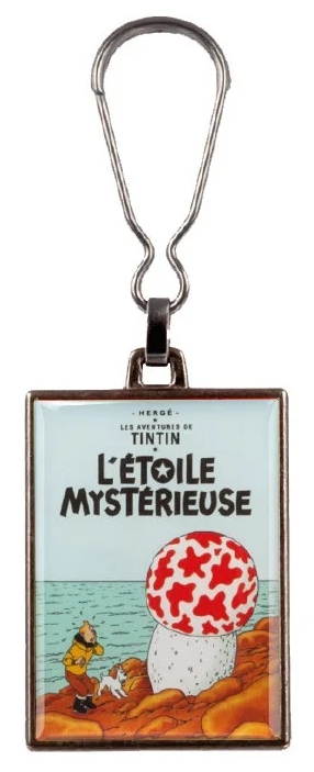 Tintin Porte-clé métal - Couverture T10 L'étoile mystérieuse