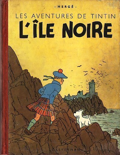 Les Aventures de Tintin - Rééd1942 N/B T07 - L'île noire
