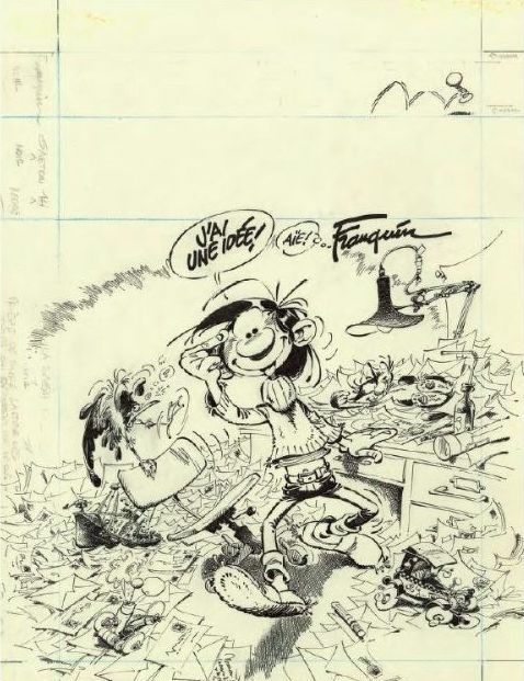 Franquin Gaston Brouillon - J'ai une idée