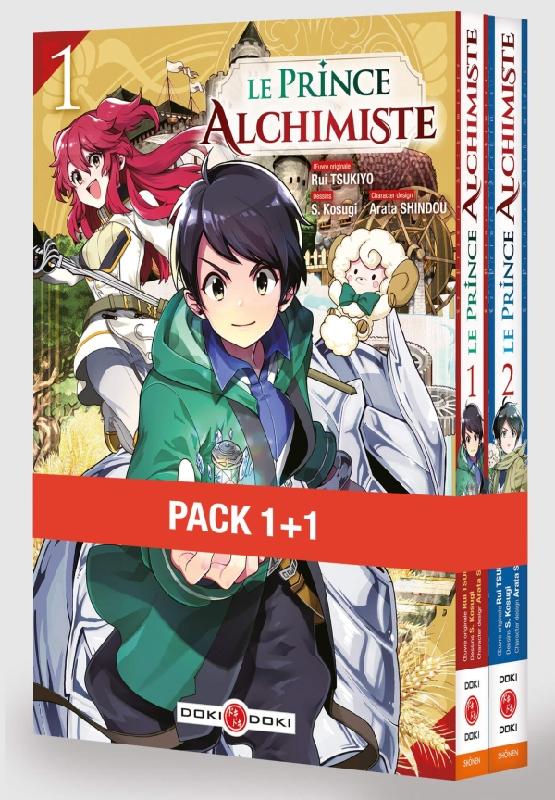 Le Prince alchimiste - Pack Promo T01 + T02 - Edition Limitée