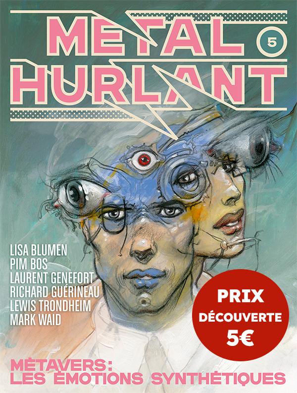 Métal Hurlant - N°05 - Les émotions synthétiques- Prix découverte