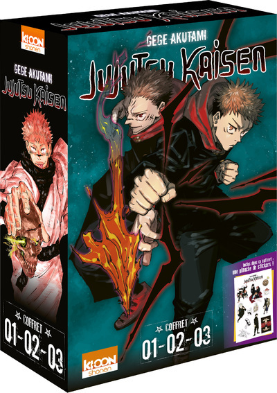 Jujutsu Kaisen - Coffret - T01 à T03