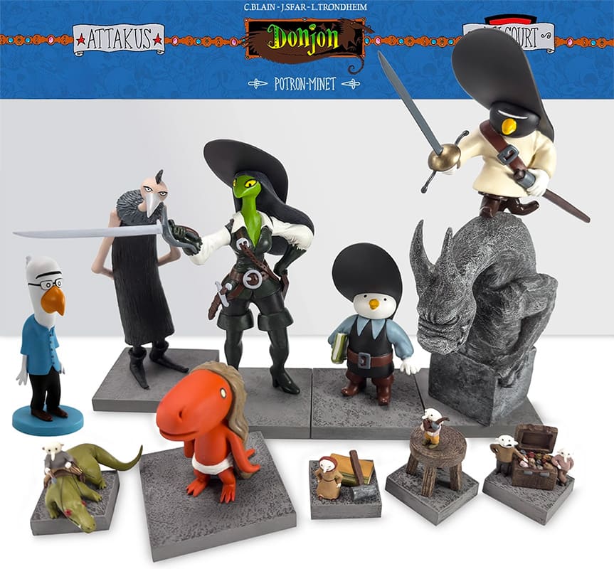 Figurine résine Donjon Potron Minet - Coffret Ultra Collector