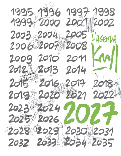 Kroll agenda de bureau 2027