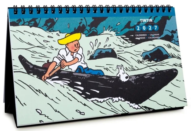 Tintin Calendrier à poser 2027