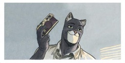 Blacksad - Poster Guarnido - L'appareil photo - 23x45 Signée