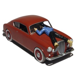 Voiture Tintin 1/43è #026 - La Lancia Aurelia de l'Italien "L'affaire Tournesol" (1956)