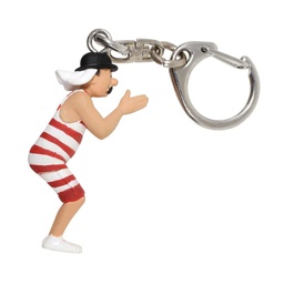 Tintin Porte-clé PVC – Dupond baigneur (8 cm)