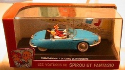 Voiture Spirou & Fantasio - La Turbo Rhino 1