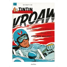 Poster Jean Graton – Couverture Tintin 1964 n°28