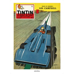 Poster Jean Graton – Couverture Tintin 1959 n°04