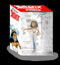 Figurine résine Astérix - Coll. Bulles - Cléopâtre "Qu'on serve l'apéritif aux crocodiles..."