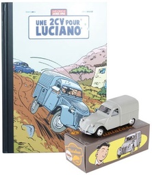 Voiture Jacques Gipar - La 2CV fourgonette de Luciano (Minialuxe/Paquet)