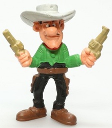 Figurine PVC Lucky Luke - Jack Dalton pistolets levés (grand)