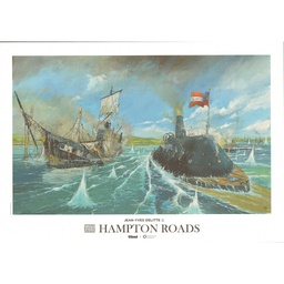 Les grandes batailles navales Hampton Roads (A3)