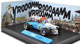 Voiture 1/43è Michel Vaillant Vaillante FI-1970 + Diorama