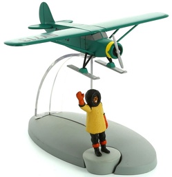 Avion Tintin #49 - L'avion sur skis - Jo, Zette & Jocko : Destination New-York + Prof Nielsen
