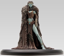 Figurine résine Mondes d'Aquilon - Elfes - Vaalann l'Elfe bleue (Attakus)