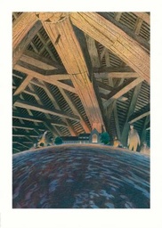 Poster Schuiten - Abbaye de l'Epau 70x50