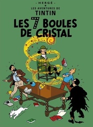 Poster Hergé Couv Les aventures de Tintin T13 - Les 7 boules de cristal (50x70)