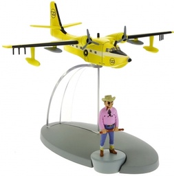 Avion Tintin #32 - L'hydravion jaune australien - Vol 714 pour Sidney + Rastapopoulos