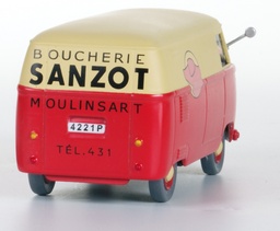 Voiture Tintin 1/43è #032 – Le VW Combi de la boucherie Sanzot "L'affaire Tournesol" (1956)