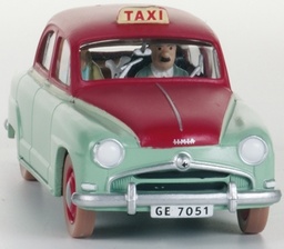 Voiture Tintin 1/43è #021 – Le taxi Simca Aronde "L'affaire Tournesol" (1952)