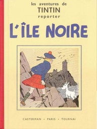 Les Aventures de Tintin - 1ère édit Fac Similé N/B T07 - L'île noire