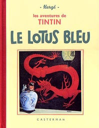 Les Aventures de Tintin - Rééd. Fac Similé N/B T05 - Le Lotus Bleu (1939)