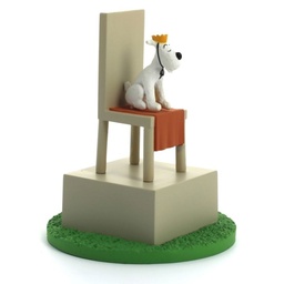 Tintin - Coffret scène plastique - T02 Tintin au congo / Milou sur le trône