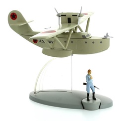 Avion Tintin #38 - L'hydravion américain - Jo, Zette & Jocko : L'éruption du Kamarako + Pilote