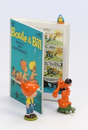 Figurine métal Boule & Bill - Echappée bulle (Pixi)