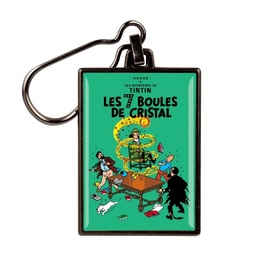 Tintin Porte-clé métal - Couverture T13 Les 7 boules de cristal
