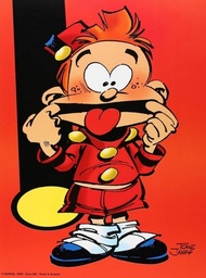 Poster Petit Spirou - Grimace