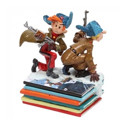 Figurine métal Spirou & Fantasio - Couverture Spirou chez les Soviets (Pxi)