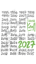 Kroll Agenda de poche 2027