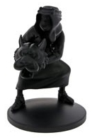 Figurine résine Tintin – Abdallah Noir