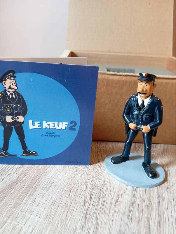 Figurine en métal - Lucien - Le Keuf 2