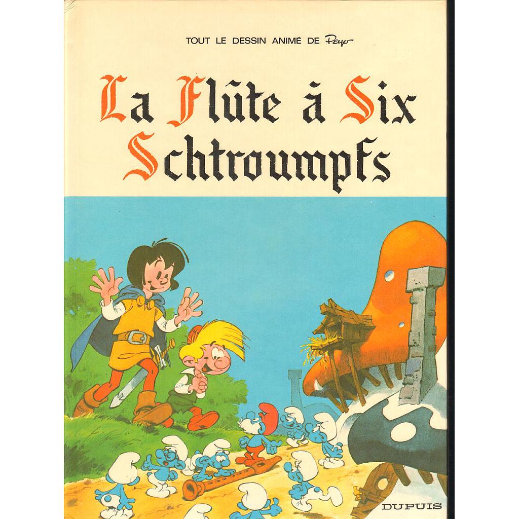 Johan & Pirlouit - HS T09 - La flûte à six schtroumpfs